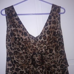 Leopard  Dress